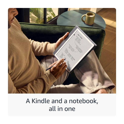 Amazon Kindle Scribe 10.2" with Premium Pen 32GB + 9W Amazon Fast PD Adapter — image 3