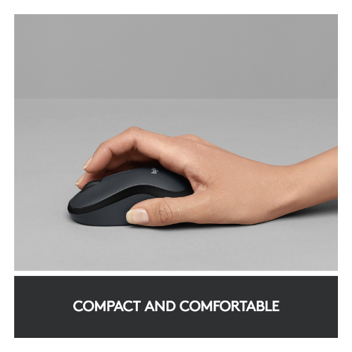 Logitech M220 SILENT Wireless Mouse (Charcoal) — image 3