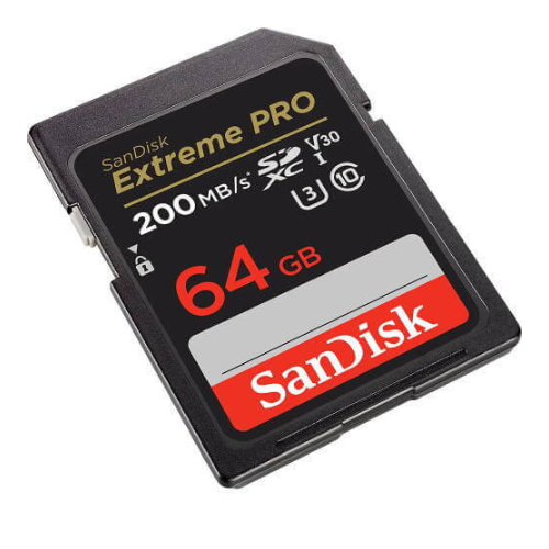 SANDISK,Extreme Pro 64 GB SD,200/90MB/s SDSDXXU-064G-GN4IN — image 2