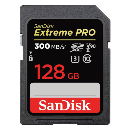 SanDisk 128GB Extreme PRO SDHC and SDXC UHS-II Memory Card, Up to 300MB/s SDSDXDK-128G-GN4IN — image 1