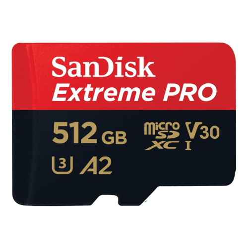 SanDisk Extreme Pro 512GB,200/140MB/s Card+Adapter  SDSQXCD-512G-GN6MA — image 2
