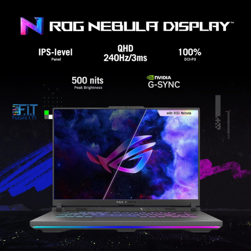 ASUS ROG Strix G16 (2024) G614JIR-AS94 ﻿Intel Core i9-14900HX 2.2GHz/16''/2560x1600 240Hz IPS/16GB/1TB SSD/8GB NVIDIA GeForce RTX 4070/Win 11 Home — image 2