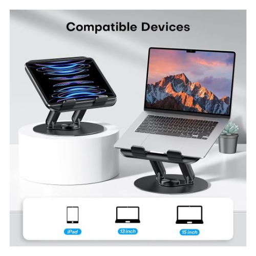GO-DES Rotation Adjustable Metal Laptop And Notebook Stand GD-HD779 — image 2