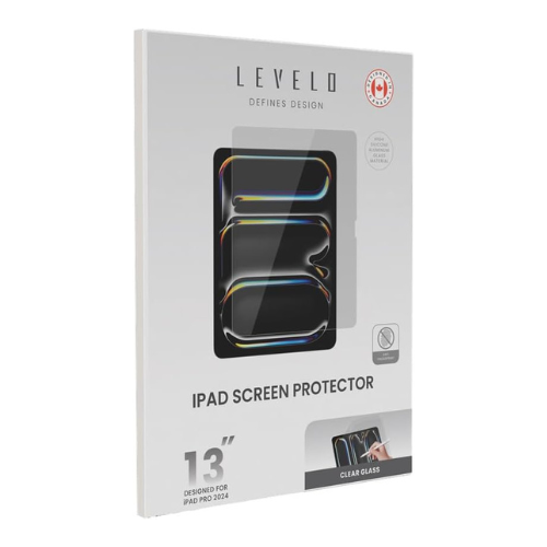 Levelo High Silicone 13" I PAD AIR 2024, GLASS HD Screen Protector — image 3