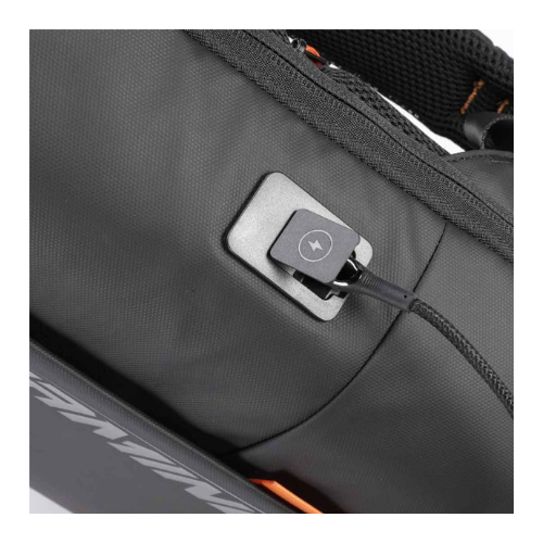 PORODO Gaming Water Resistant PU Laptop Back Pack With  USB C — image 3