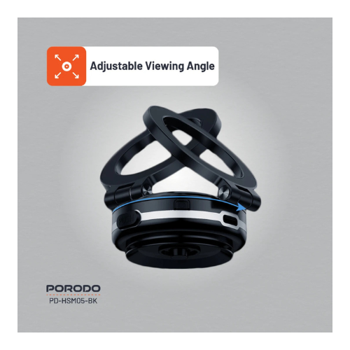 Porodo HS05 Vacuseal MagSafe Magnetic Mount - Black — image 3