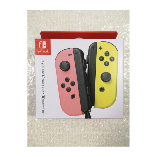 Nintendo Joycon L R Pink And Yellow — image 2