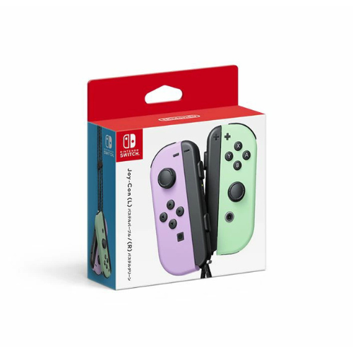 Nintendo Joycon L R Green And Purple Controller — image 2