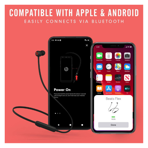 Beats Flex Wireless In-Ear Headphones, Dual-Chamber Acoustic Design, Up to 12Hrs Playback — image 2
