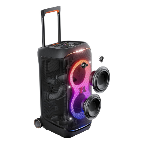 JBL PartyBox Stage 320 Portable Bluetooth Speaker, With Wheels, 5.4 Bluetooth, 240W, Splash Proof, Multi Speaker Connection — image 3
