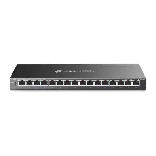 TP LINK TL-SG116P 120W 16 Ports Gigabit Desktop POE Switch — image 2