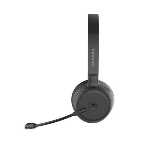 Porodo Office Wireless Headset Type C – Black — image 3