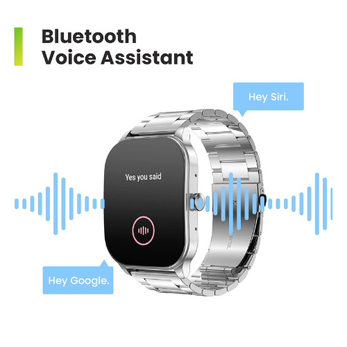 Amazfit Pop 3S Smart Watch with 1.96" AMOLED Display, BT Calling, SpO2, 12-Day Battery Life, 304 Stainless Steel, AI Voice Assistance — image 2