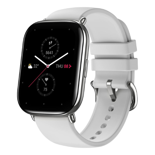 Amazfit Zepp E Square Smart Watch Stainless Steel Body Heart Rate SpO2 & Sleep Monitoring — image 1