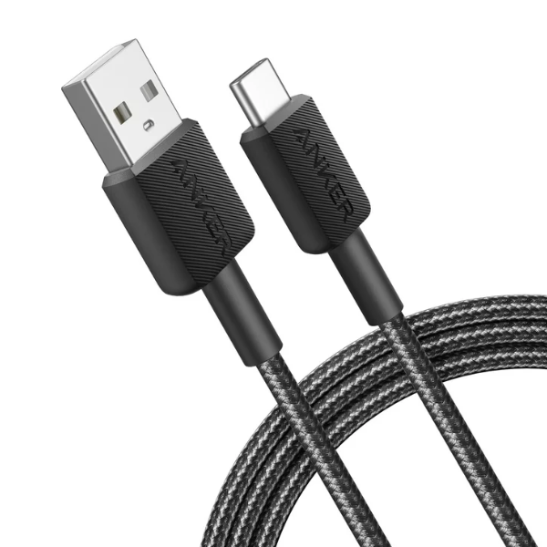 ANKER 322 USB A to C Cable Braided 6FT A81H6H11 Fast Charging Cable — image 1