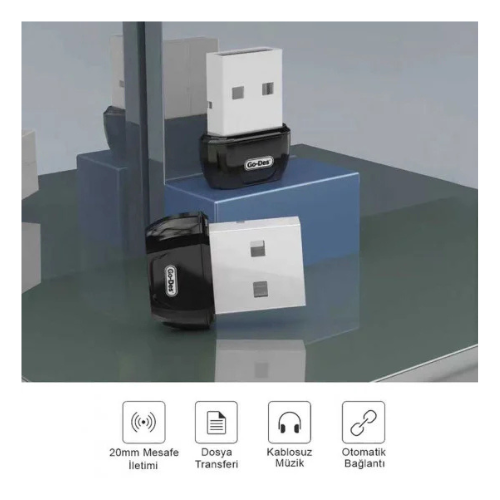 GO-DES USB BT Adapter Plug And Play GD-BT113 — image 2