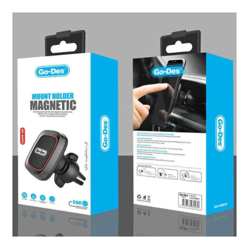 GO-DES CLIP-ON Magnetic Powerful Car Mobile Holder GD-HD611 — image 2
