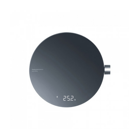 Hoto Smart Kitchen Scale Weighing Machine Bluetooth App Connectivity LED Display — image 1