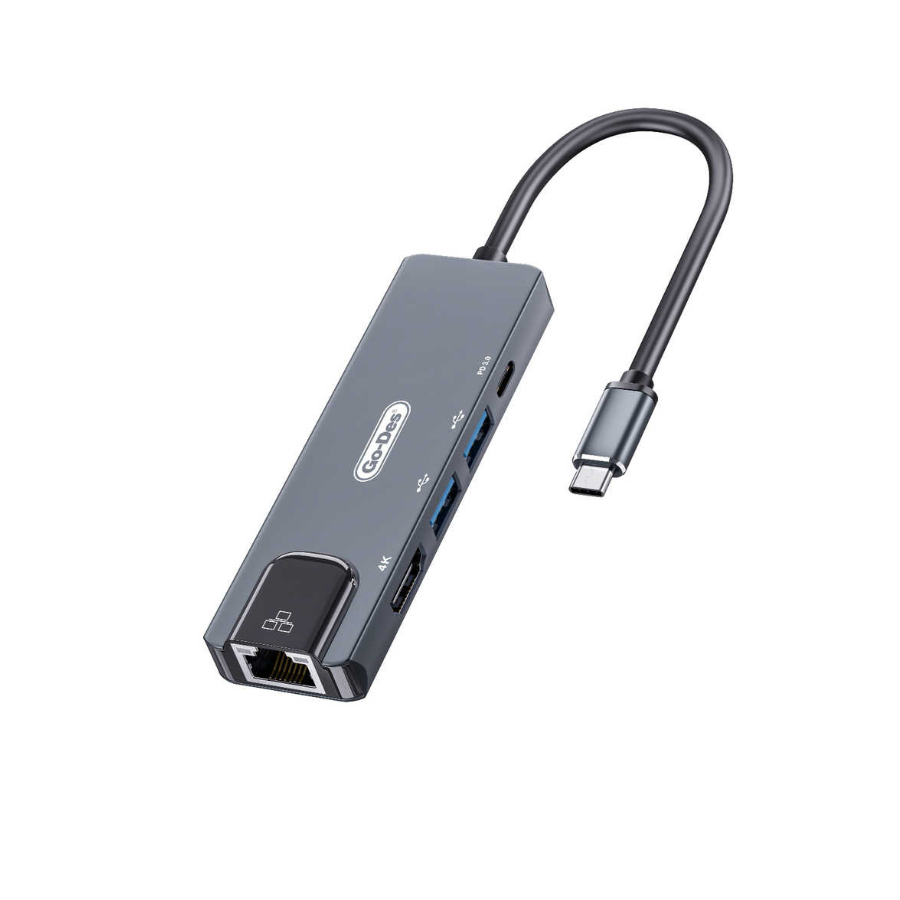 Go Des GD-6829 Type-c to HDTV 5 in 1 Converter Adapter — image 2