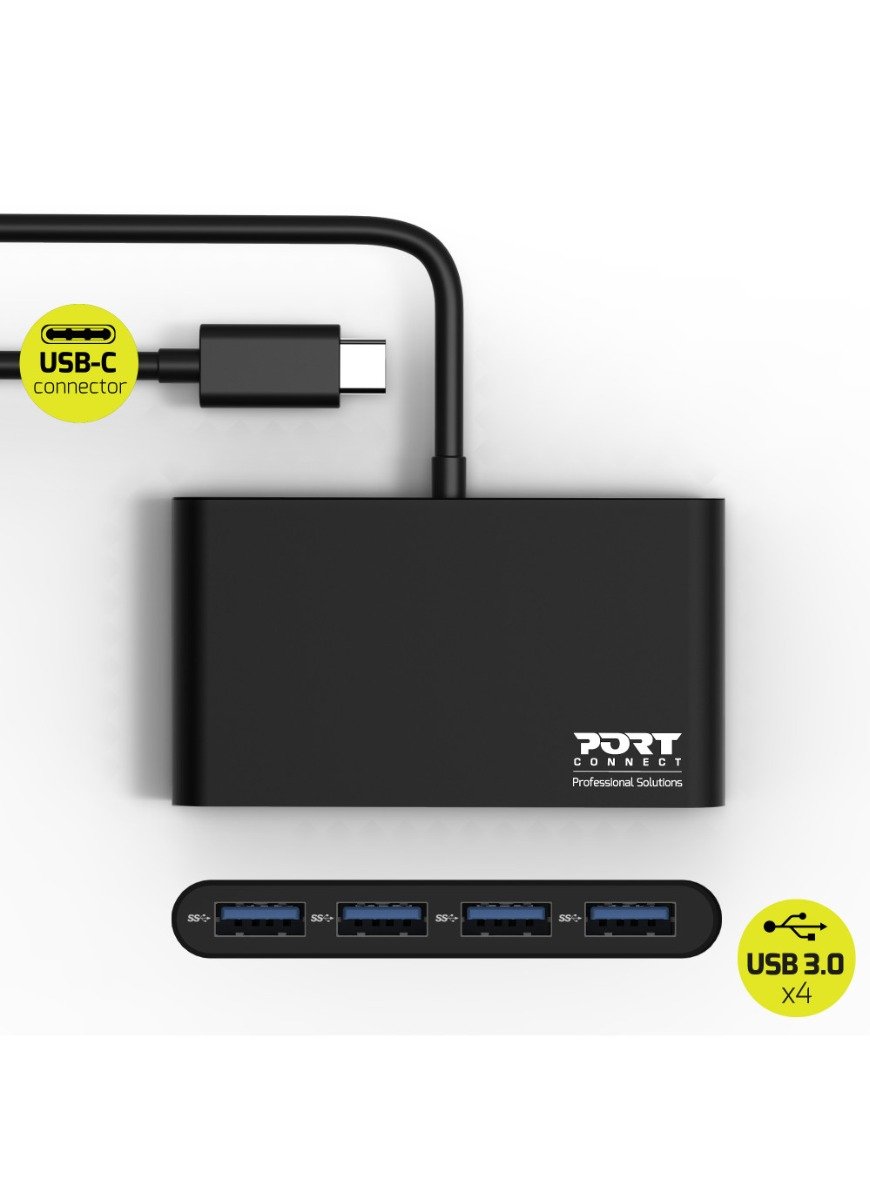Port Hub USB A 4 USB 3.0 For Windows , Mac0S , Chrome 05 , Linux — image 1