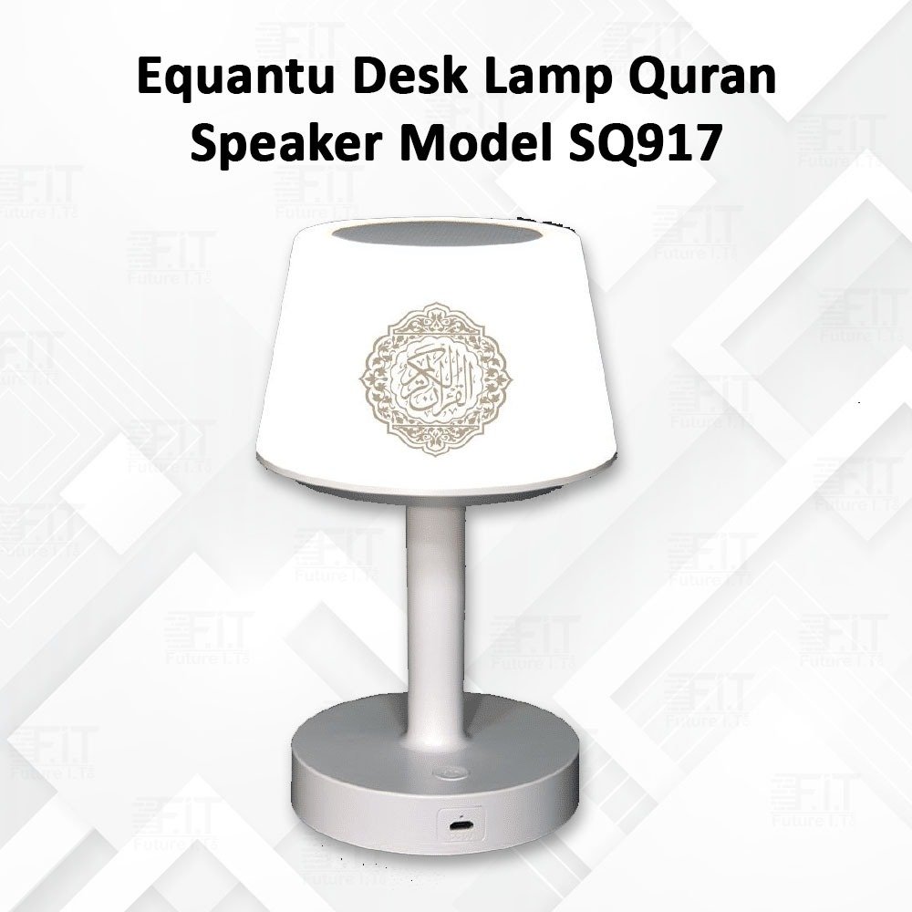 Equantu Desk Lamp Qur'an Speaker Azan Clock Bluetooth 7 Colors LED Touch Tab — image 4