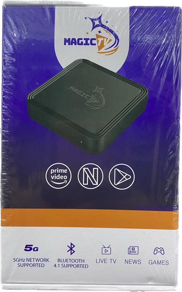 Magic Smart Tv Box 5GHz Network Supported Bluetooth 4.1 Supported — image 1