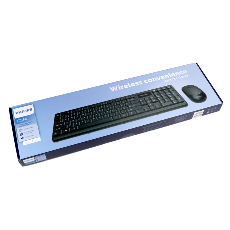Philips C314 Wireless Keyboard Mouse Combo — image 2