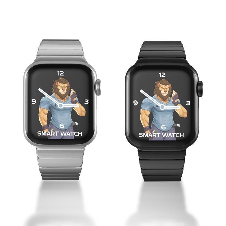 Green Acero Correa Link Bracelet For Apple Watch — image 1