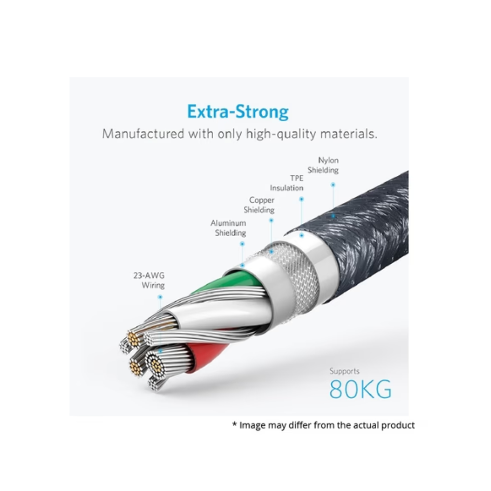 Anker PowerLine Select +USB A To USB C 2.0 Cable A8022H11 — image 2