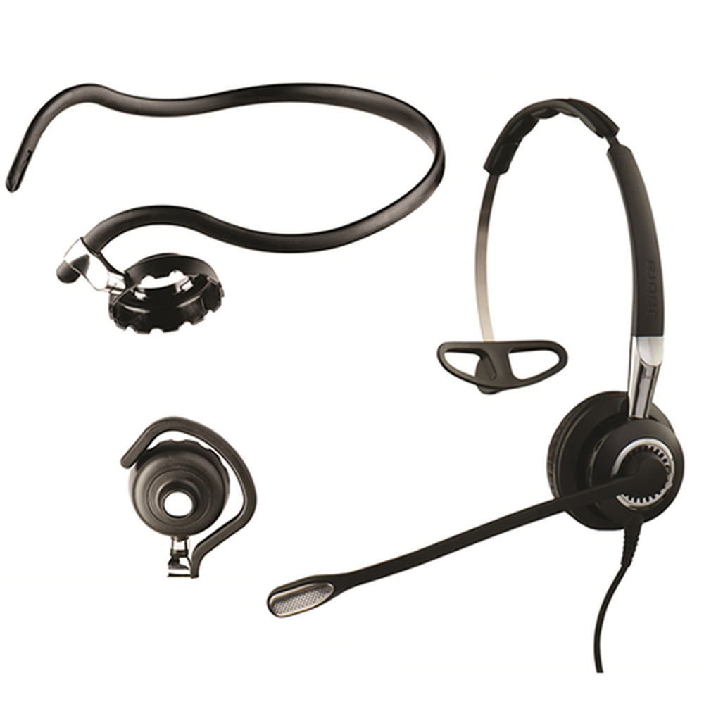 Jabra Biz 2400 II Mono USB 3 in 1 Mic 82 Noise Cancelling Headphones 118237086 Powerful — image 4