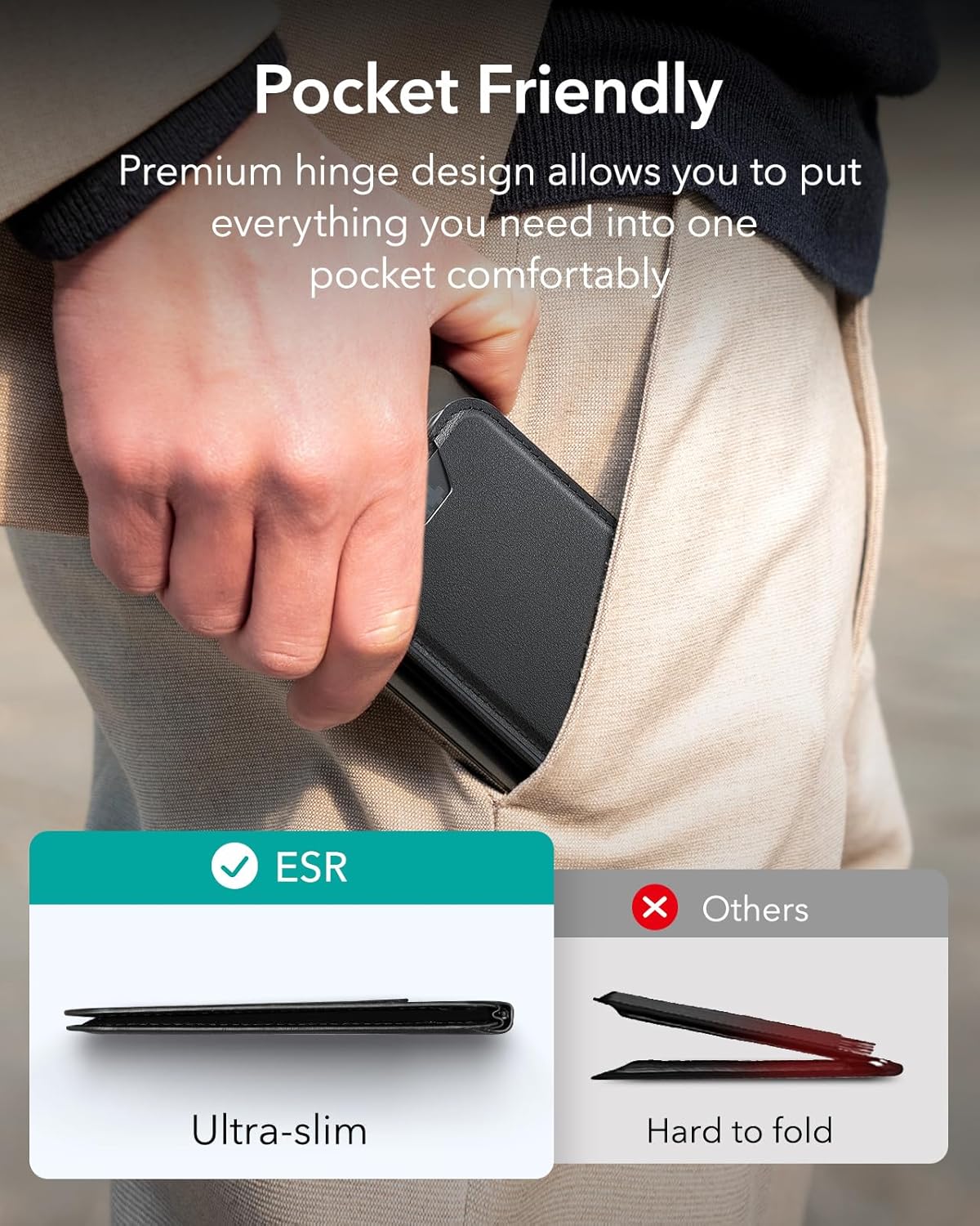 ESR Magnetic Wallet Mix Color Magsafe — image 4