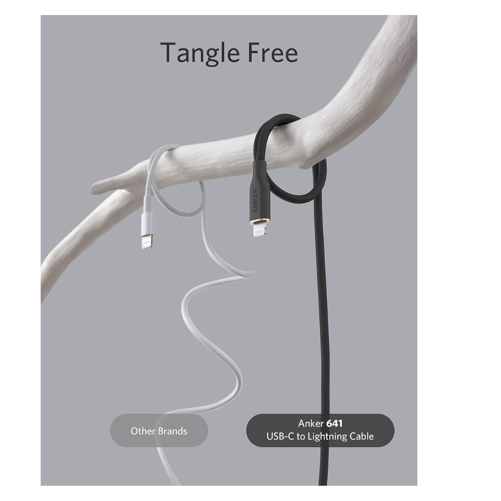 Anker Lightning Cable – Powerful PowerLine III Flow USB-C to Lightning A8663H11 | Best Price — image 4