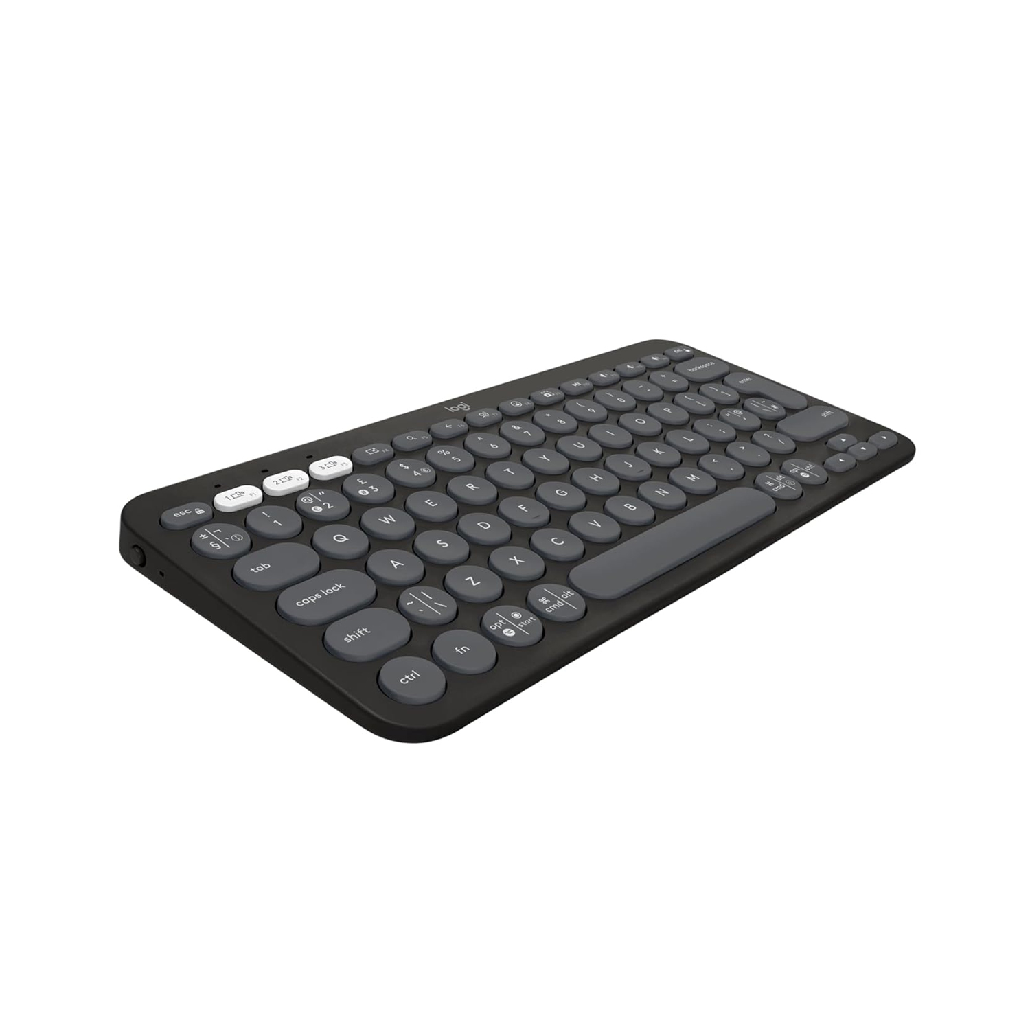 Logitech PEBBLE KEYS 2 K380s – Slim, Minimalist Bluetooth Keyboard – Black — image 4