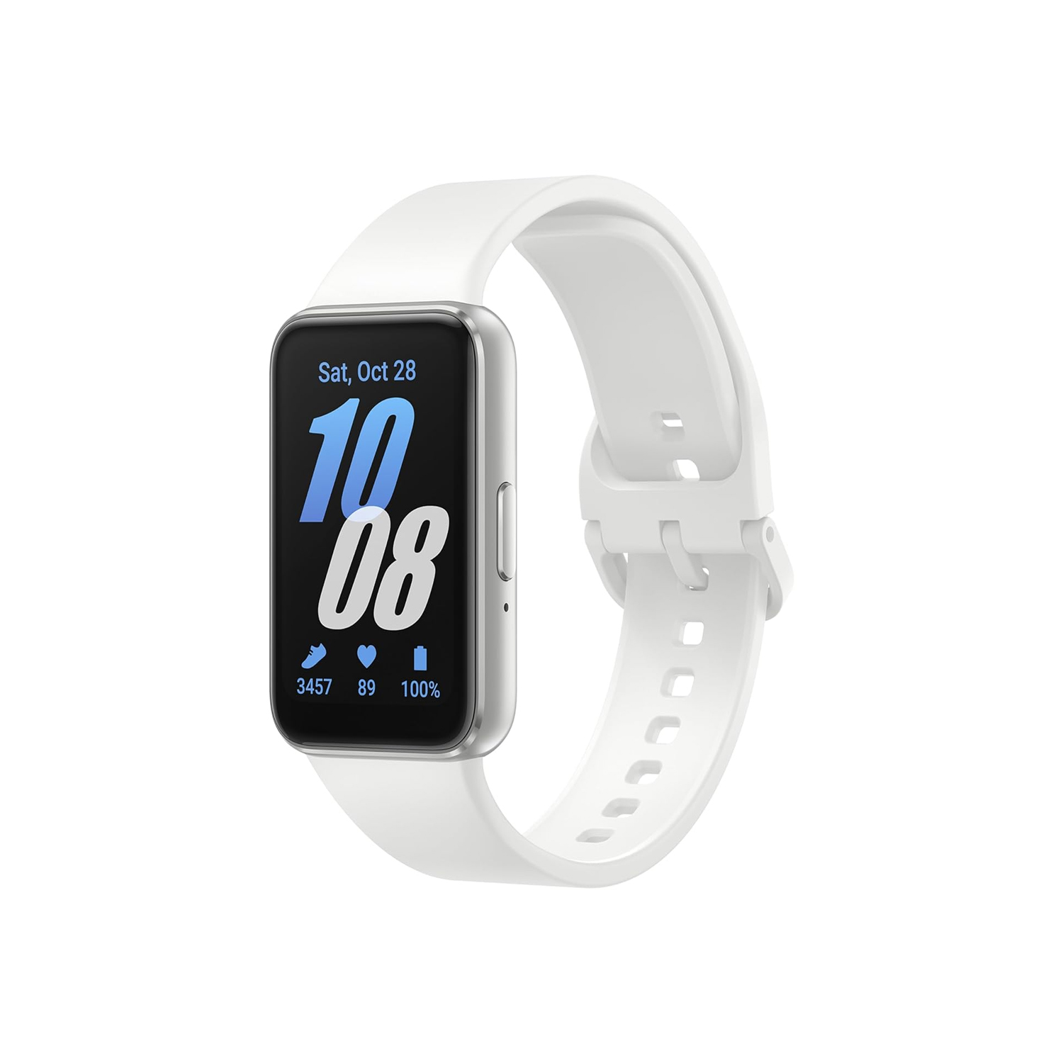 Samsung Galaxy Fit3 Smartwatch, Exercise and Sleep Tracking, Fall Detection, Bluetooth, 40mm, Silver — image 4
