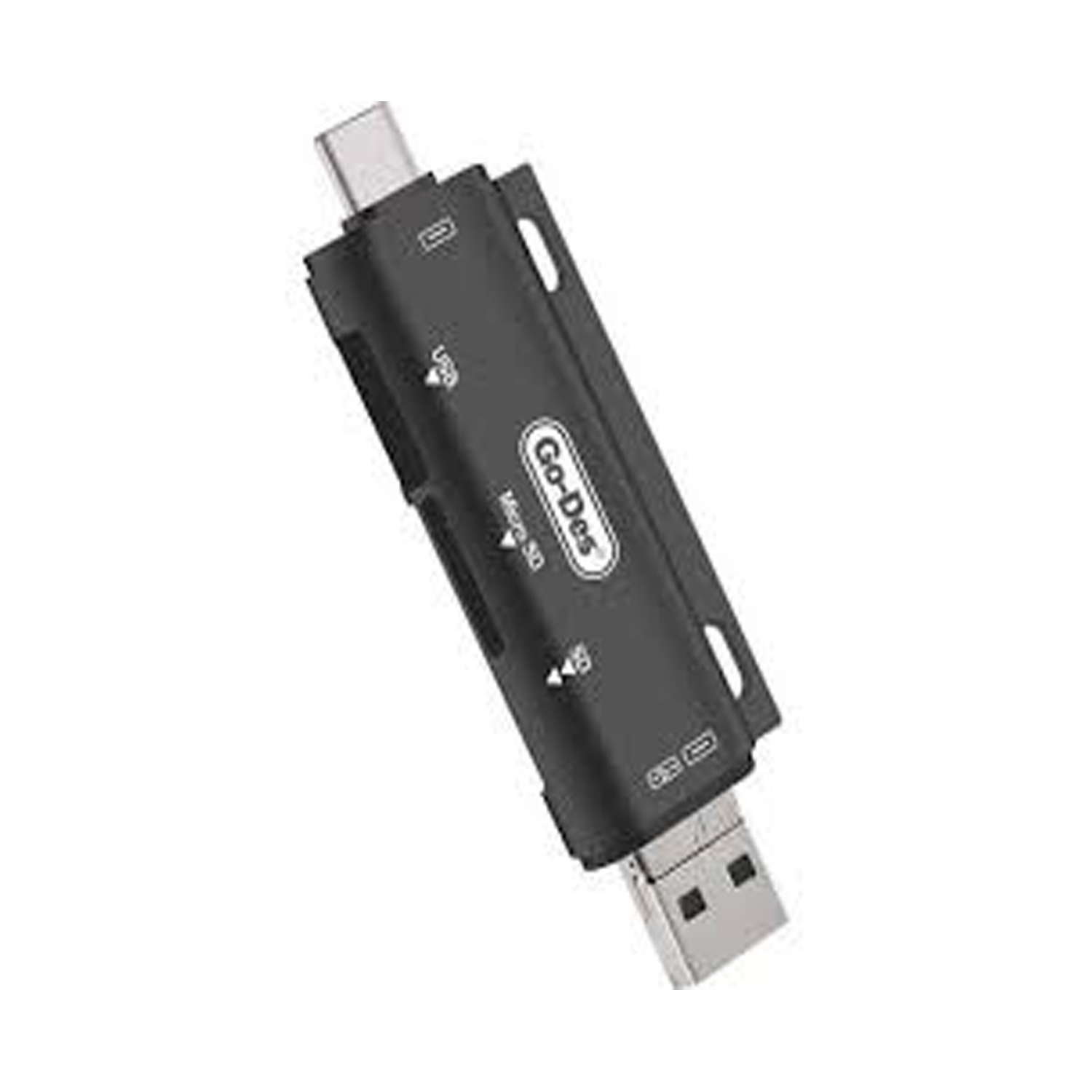 Go Des GD-DK108 3 In 1 Type-C Input Otg Memory Card Reader — image 1
