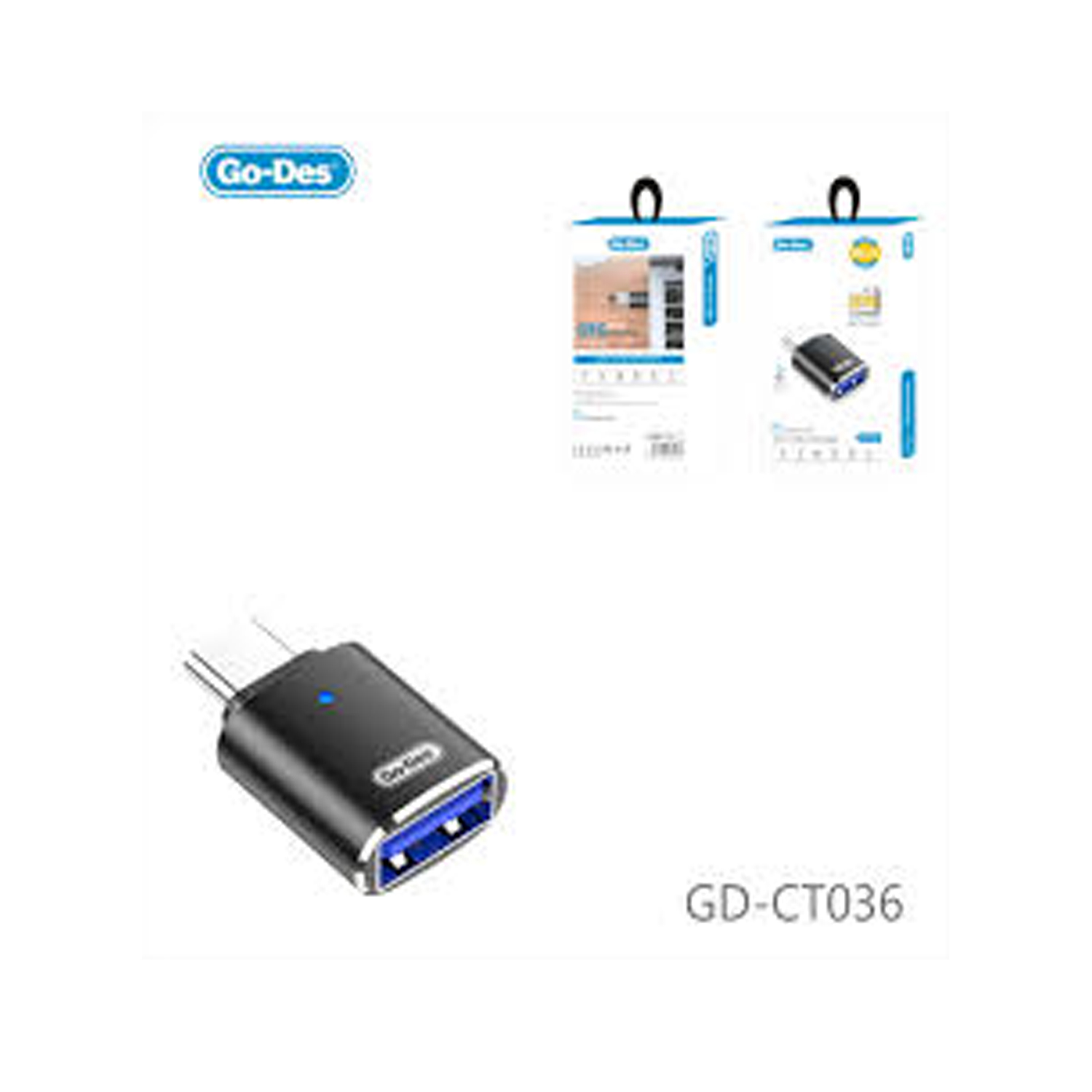 Go Des OTG Adapter USB C To USB 3.0 GD-CT036 — image 4