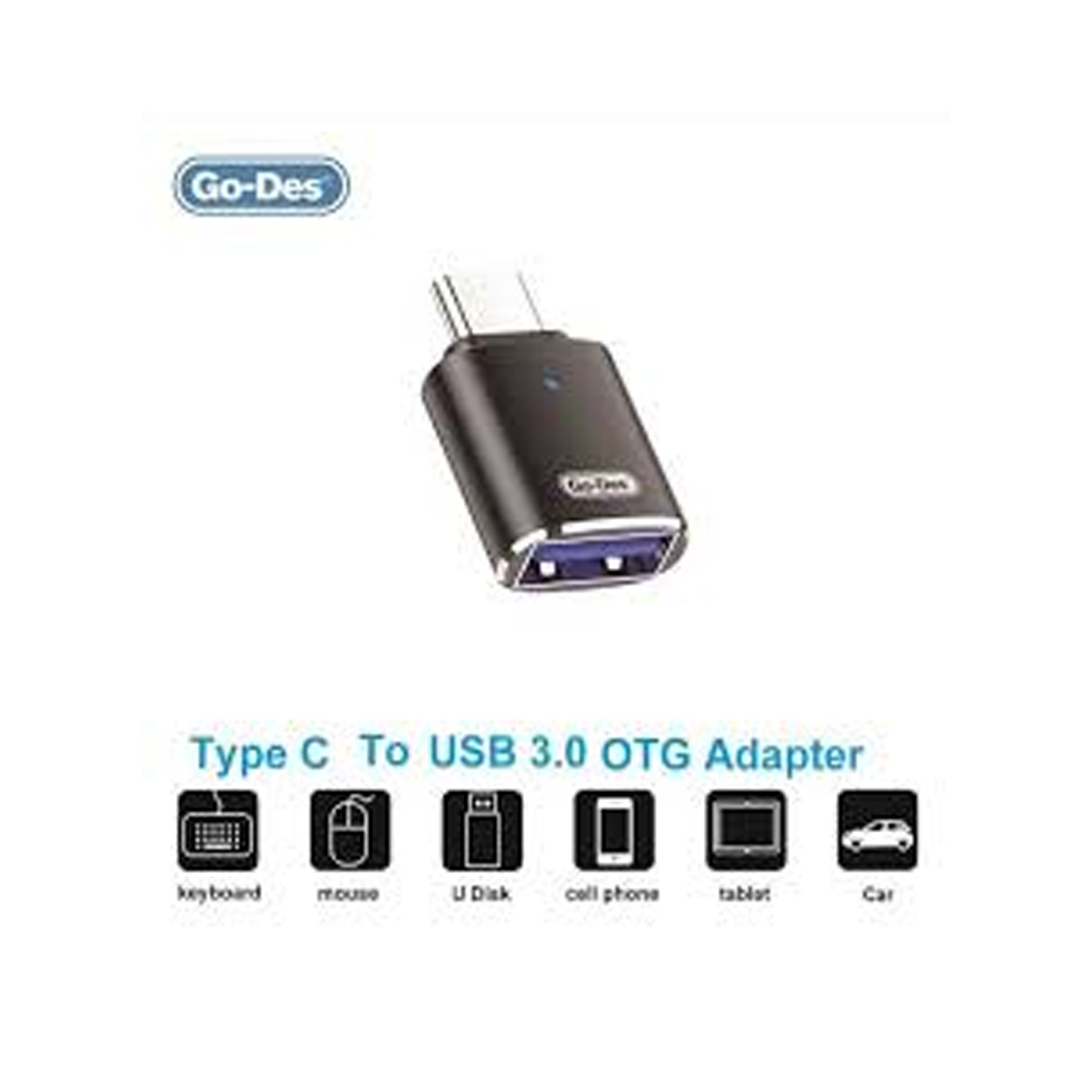 Go Des OTG Adapter USB C To USB 3.0 GD-CT036 — image 2