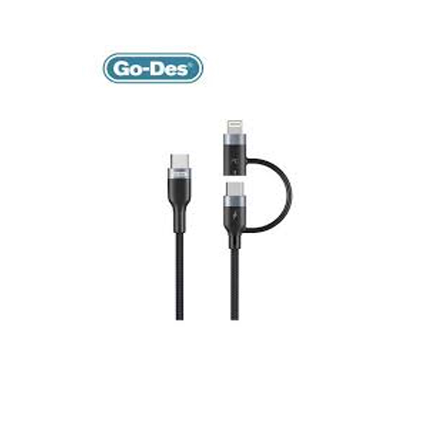Go des GD-UC586 Type-C-Lightning to PD 2 in 1 cable — image 3