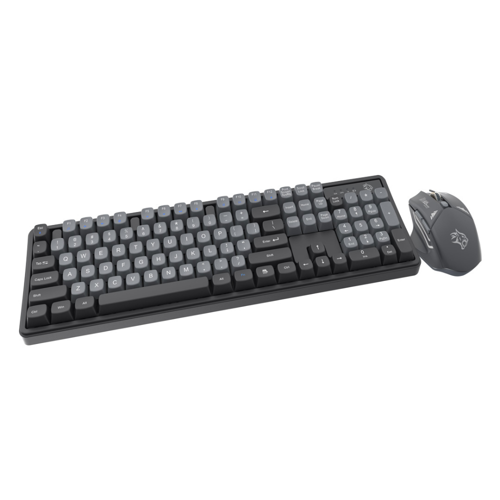 Porodo Gaming Wireless Keyboard Mouse Set 2.4GHz 1600 DPI — image 3