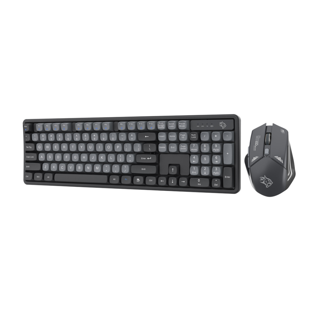 Porodo Gaming Wireless Keyboard Mouse Set 2.4GHz 1600 DPI — image 2