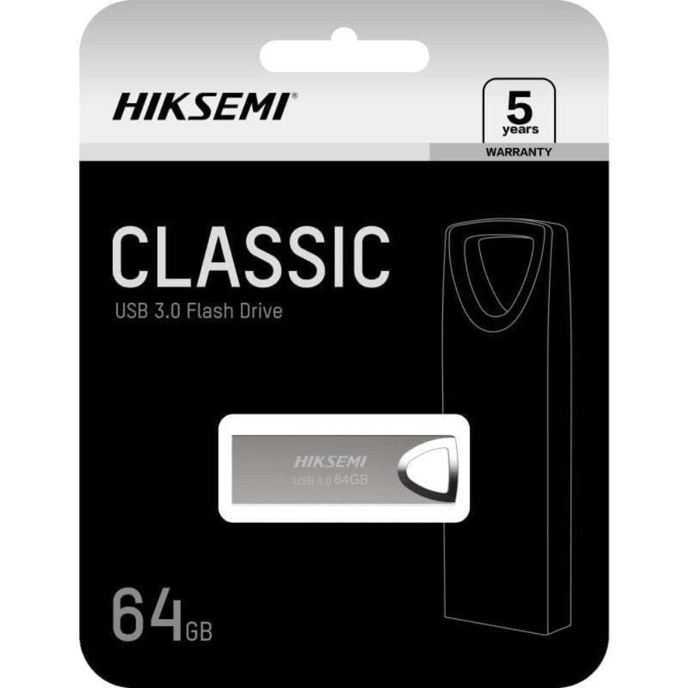 HikSemi Metal Flash Drive USB2.0 64GB Silver HS-USB-M200 64G — image 2