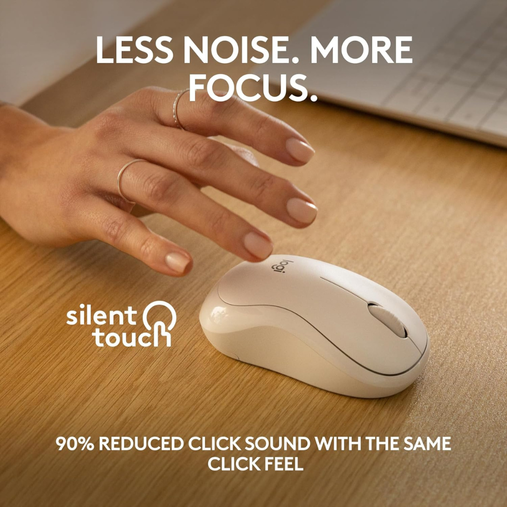 Logitech M240 Silent Bluetooth Mouse, Wireless, Compact, Portable, Smooth Tracking — image 3