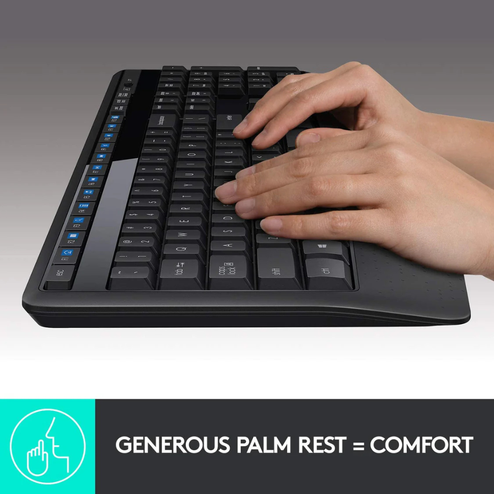 Logitech Comfort MK345 Combo Wireless Keyboard & Mouse — image 2