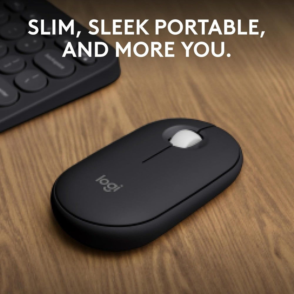 Logitech Pebble Mouse 2 M350s Slim Bluetooth Wireless Mouse — image 4