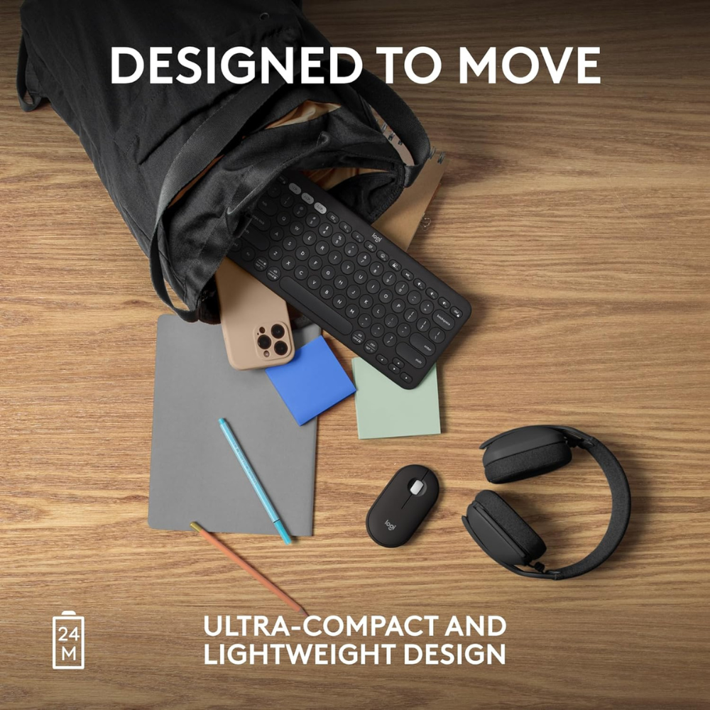 Logitech Pebble Mouse 2 M350s Slim Bluetooth Wireless Mouse — image 2