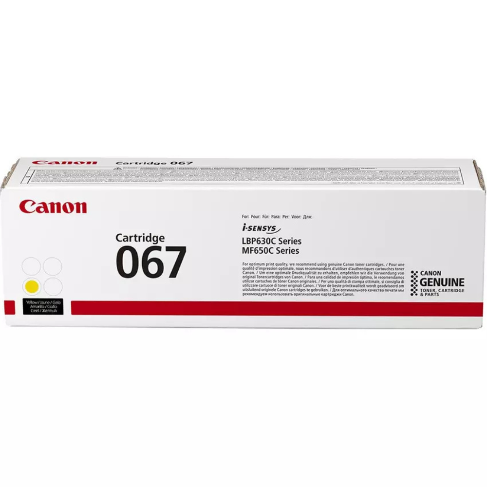CANON 067 YELLOW TONER — image 1