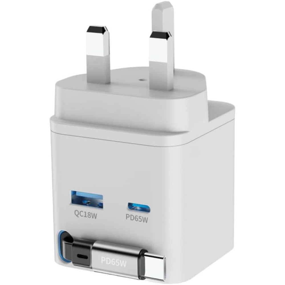Powerology PWC031 Dual Port Gan Charger 65W — image 1