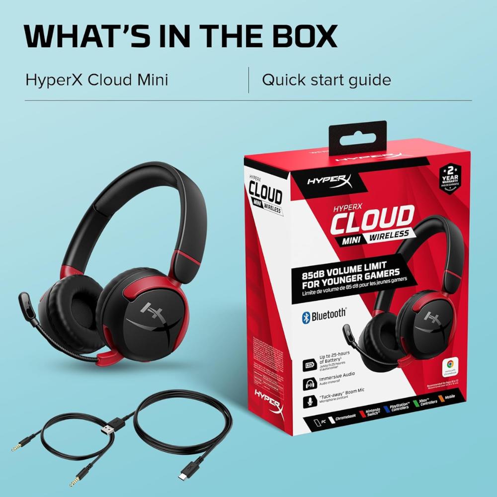HyperX Cloud Mini - Wireless Gaming Headset — image 2