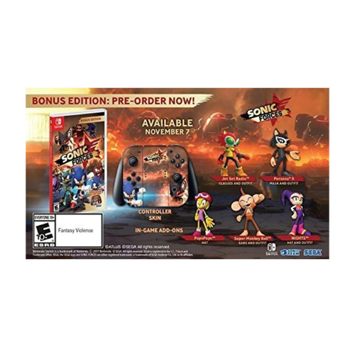 Nintendo Switch Sonic Forces Game Original Gaming Fun — image 3
