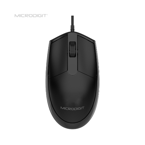 Microdigit MD253M Optical Wired Mouse Precise Control — image 3